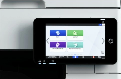 Multifunksional Ricoh IM 370F, laser, mono, 64GB, A4/A3, bardhë