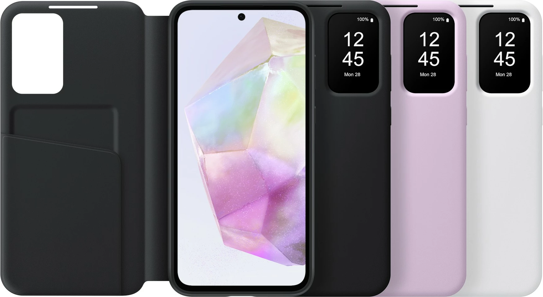 Mbështjellës Samsung EF-ZA356, Galaxy A35 5G, 16.8 cm (6.6"), Bardhë