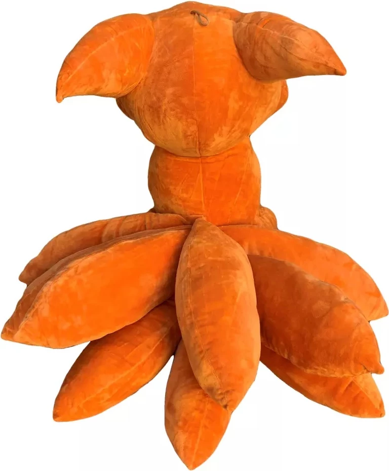 Lodër pelushi Barrado Naruto Kurama 70 cm, portokalli