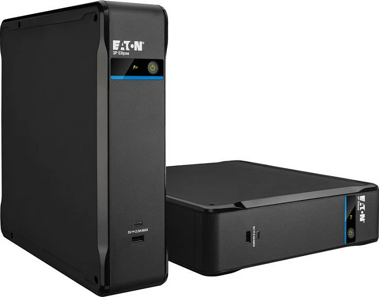 UPS Eaton 3P Ellipse, Standby Offline, 1.3 kVA 840 W, 8x C13, e zezë