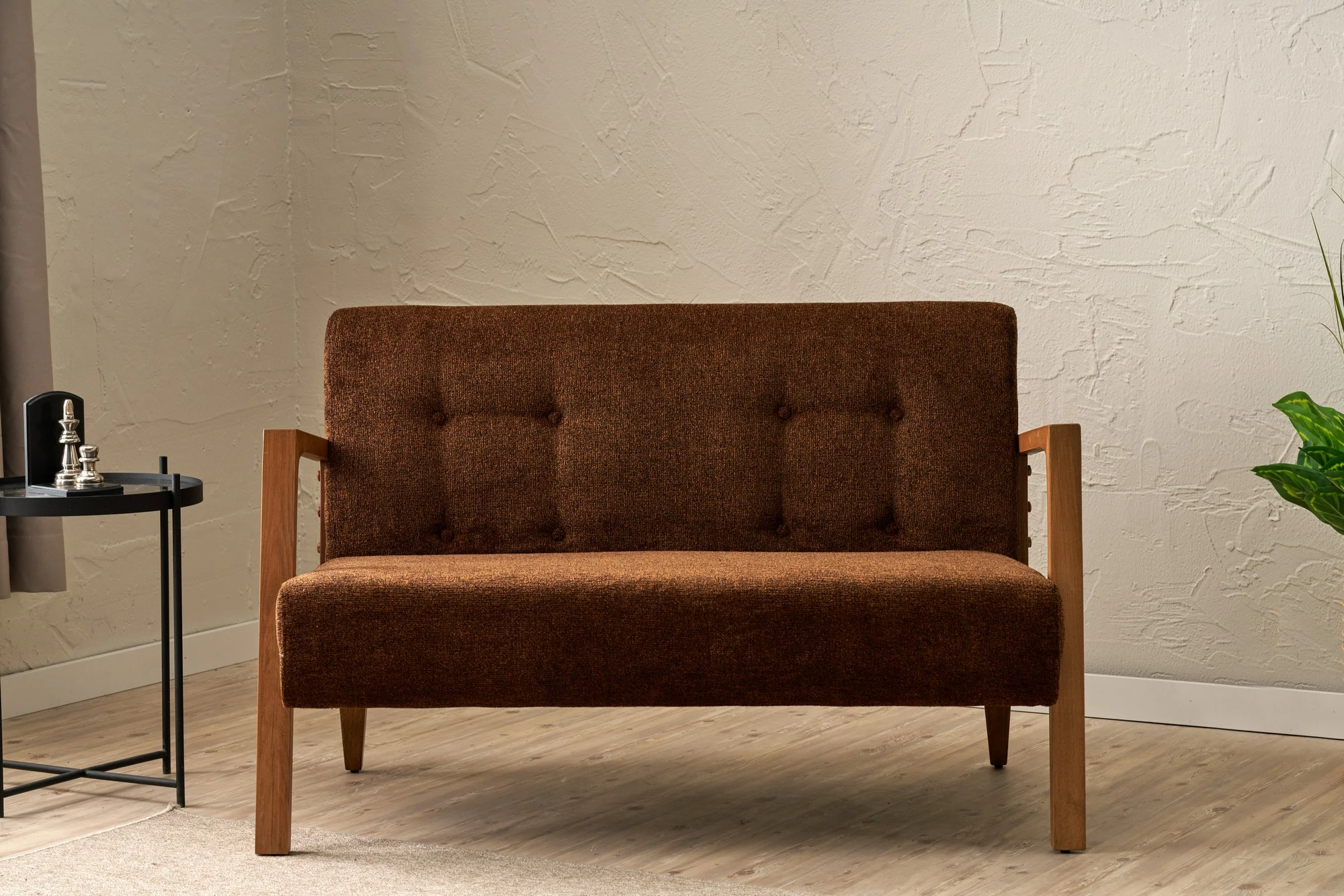 Divan dy vendësh, Atelier del Sofa, Kemer, ngjyrë kafe