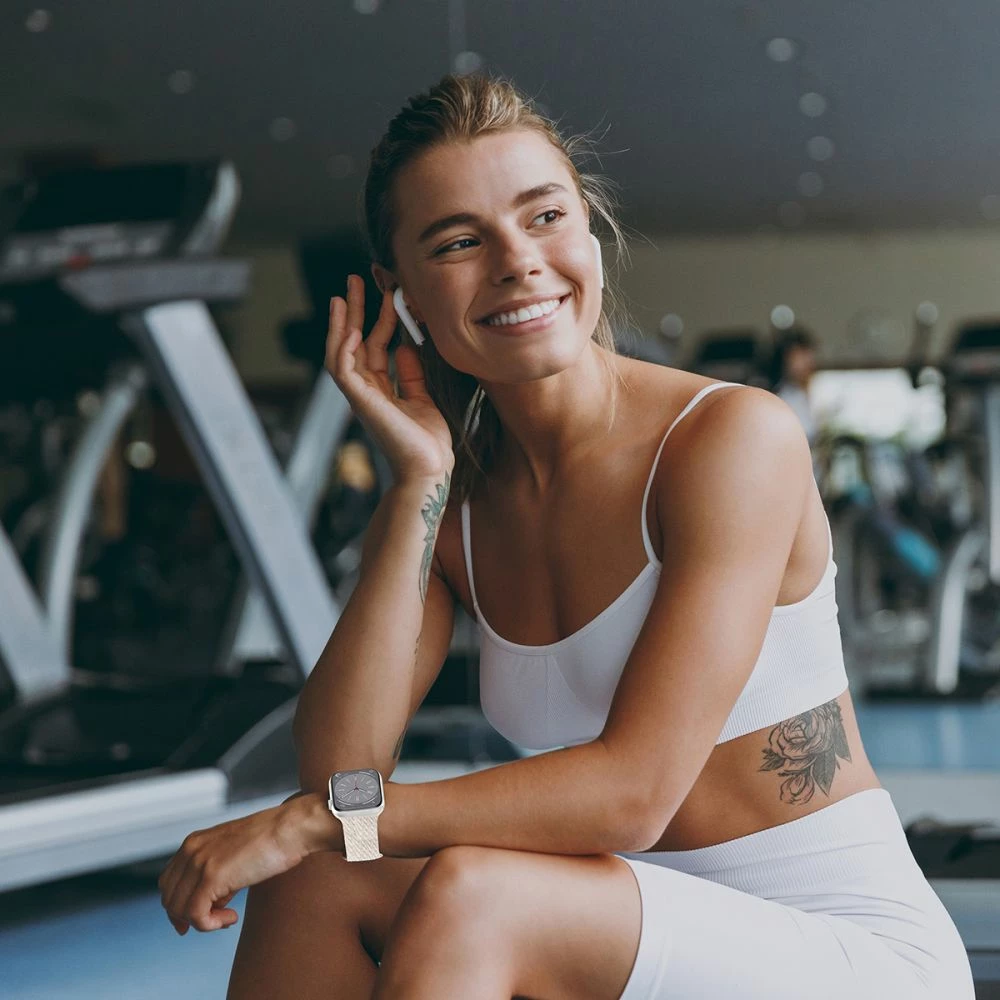 Rrip najloni për smartwatch Tech-Protect Nylonmag për Apple Watch 4/5/6/7/8/9/SE 38/40/41mm, Kaltër