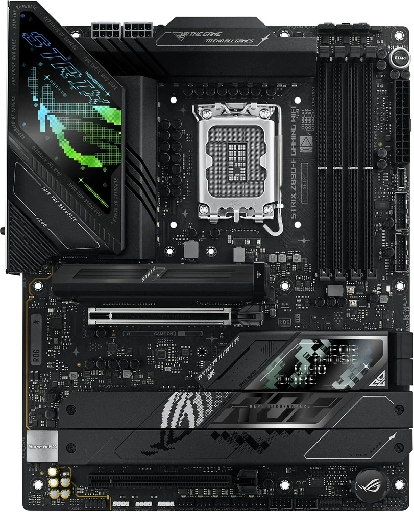Pllakë amë ASUS ROG STRIX Z890-F GAMING WIFI, Socket LGA 1851, ATX, E zezë