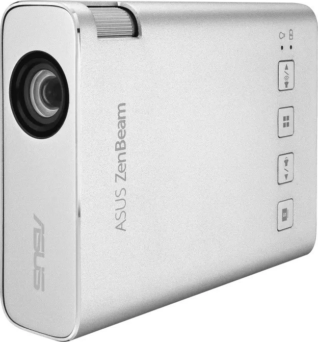 Projektor Asus ZenBeam E1R, 854x480, 200 lumens, WiFi, Powerbank, Argjendtë