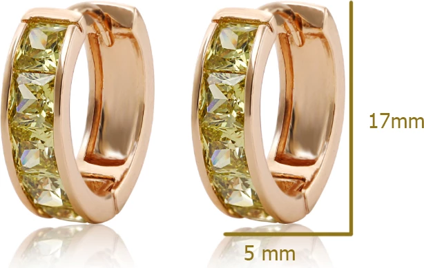 Vathë elegant VE18K0 bakri të praruar në ari 18 karatësh