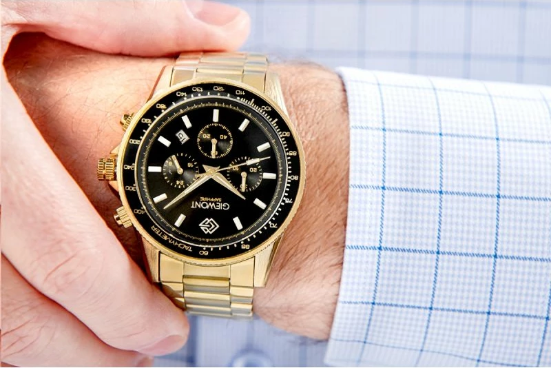 Orë dore për meshkuj Giewont, e zezë