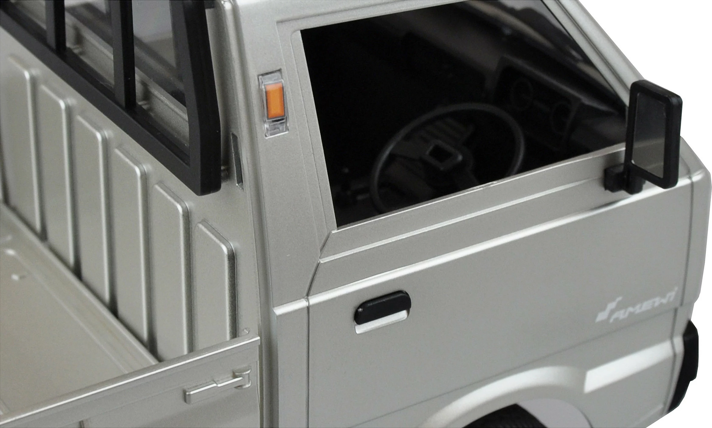 Kamionçinë RC AMEWI Kei Truck, 1:10, 2WD, 2.4GHz, bateri Li-Ion 500mAh, e hirtë