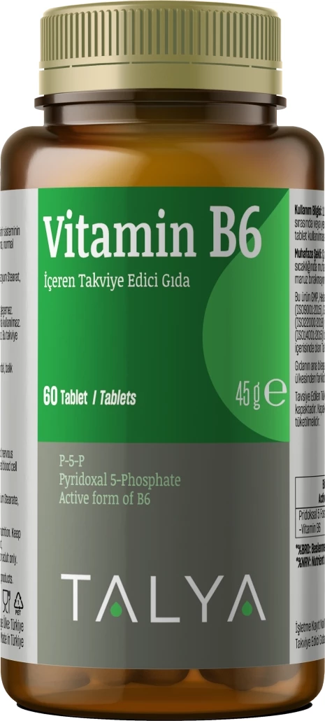 Vitamin B6 P-5-P, 60 tableta