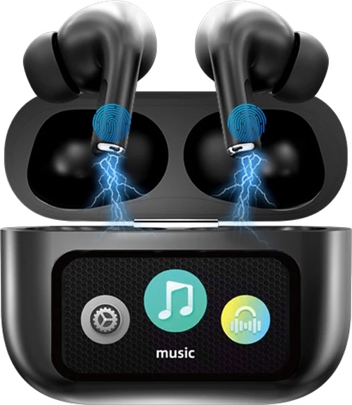 Kufje Bluetooth TWS me Ekran me Prekje dhe Dizajn Modern – Greatwall