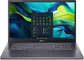 Laptop Acer Aspire 17 A17-51GM-73K7, Intel Core i7, 16GB RAM, 1TB, RTX 2050 4GB, 17.3" FHD, Windows 11 Home, Steel Gray