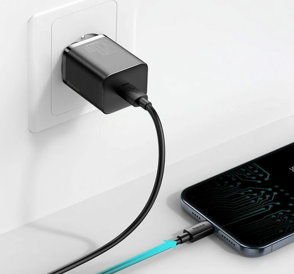 Karikues Baseus CCSUP-B01 20W 1x USB-C 3A, i zi