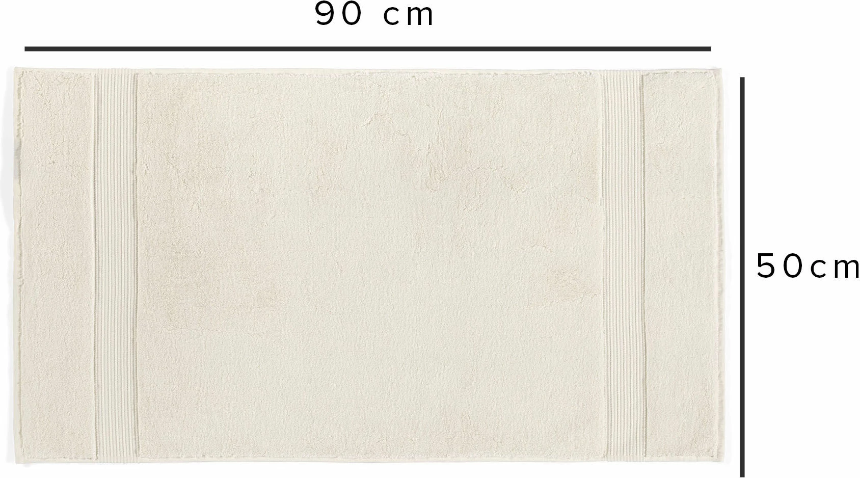 Peshqir duarësh Mijölnir, Chicago Hand, krem, 50x90cm