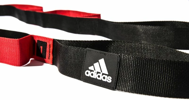 Rrip ushtrimesh adidas, i zi dhe i kuq