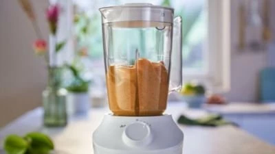 Blender Philips HR2041/00 450 W, 1 L, ProBlend, bardhë