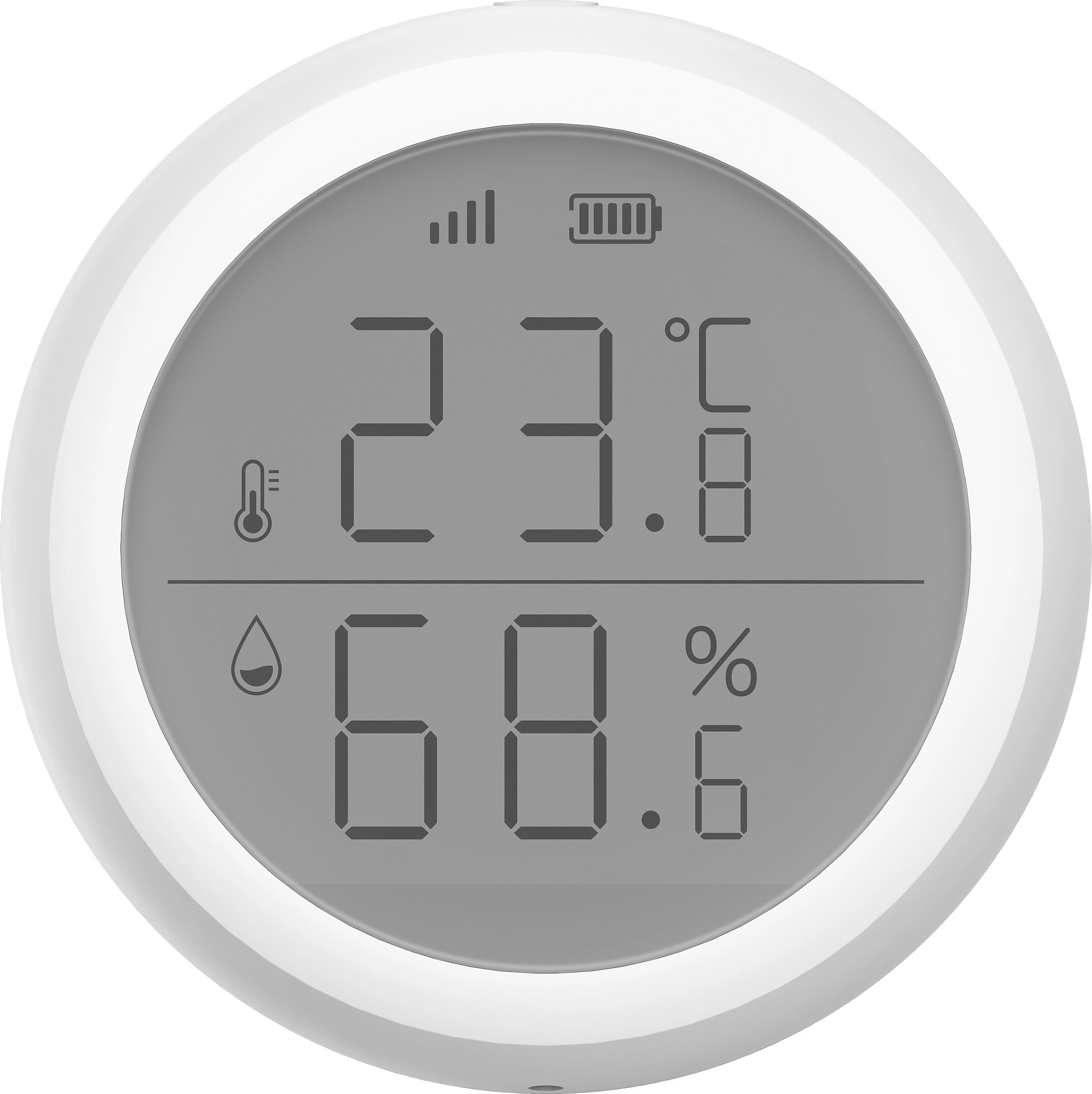 Sensor temperature dhe lagështie Imou ZTM1, wireless, LCD, 1200 m, i bardhë