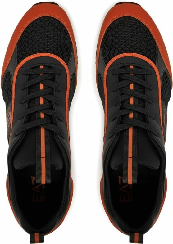 Atlete për meshkuj Emporio Armani, të zeza-portokalli