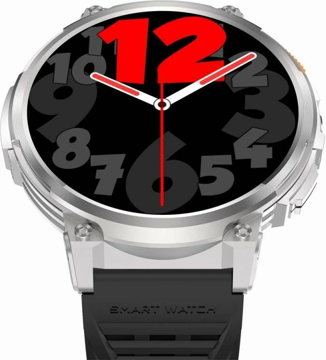 Smartwatch Gravity për meshkuj, e zezë