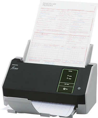Skaner Ricoh fi-8040, 210 x 297 mm, 600 x 600 DPI, 24 bit, 8 bit, 40 ppm, 80 ipm