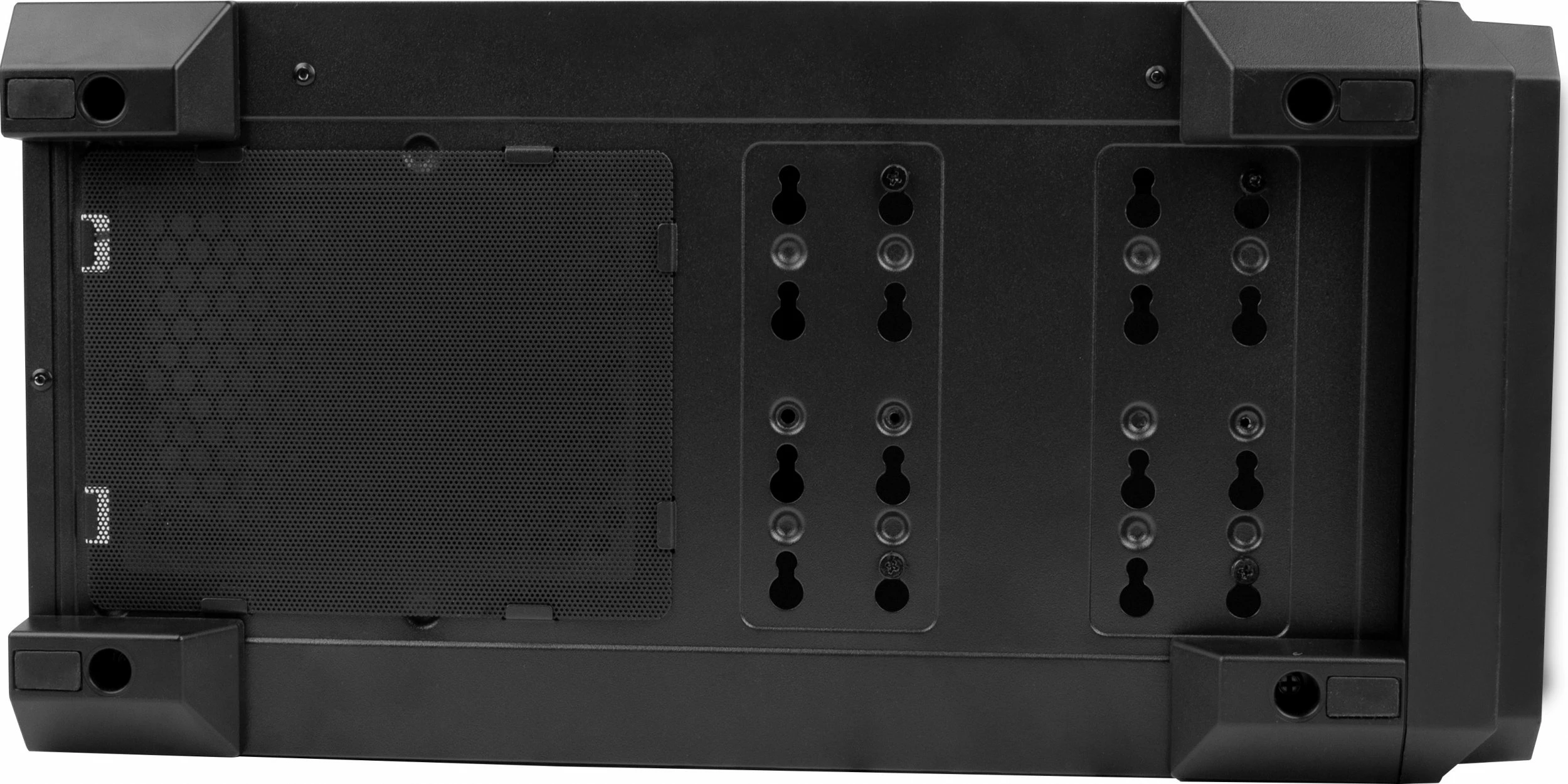 Kasë GENESIS Irid 503 V2 NPC-1558 Mini Tower, Micro-ATX/Mini-ITX, tempered glass, USB 3.0, e zezë
