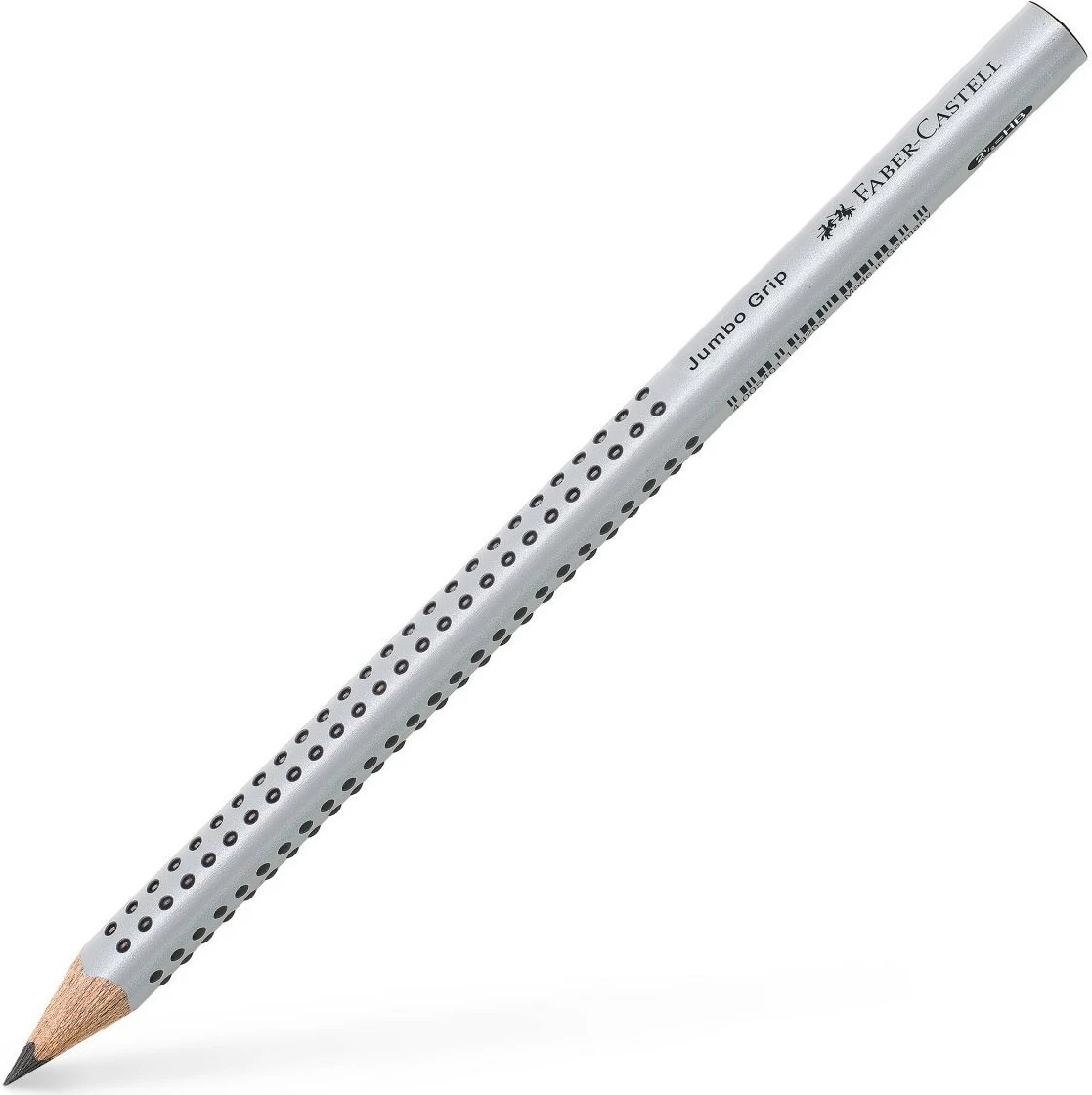 Laps FABER-CASTELL Jumbo Grip HB, argjendtë