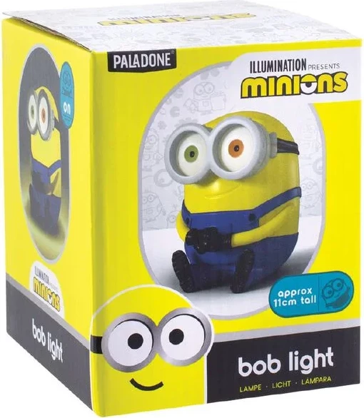 Llambë tavoline Paladone Minions Bob V2 LED 11 cm, e verdhë/blu