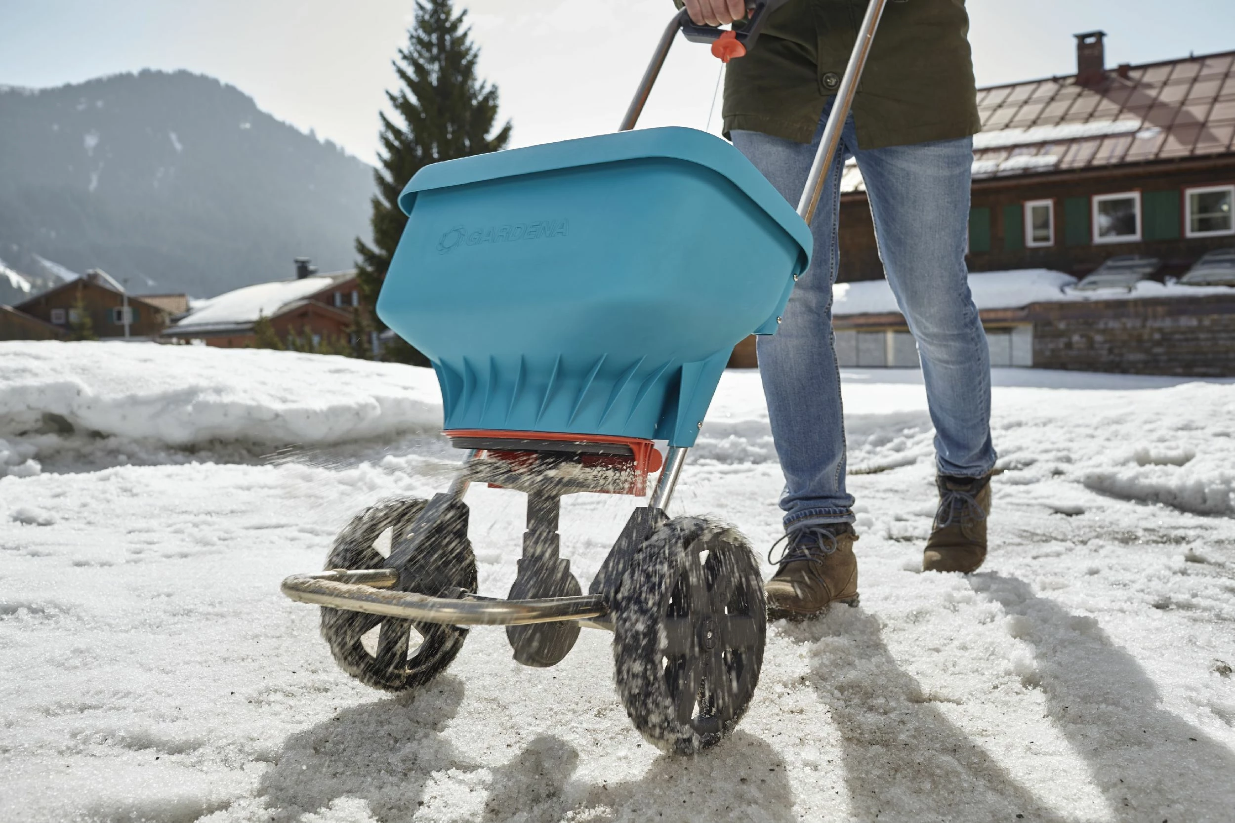 Shpërndarës universal Gardena Universal Seeder XL 18L (00436-20), turkez