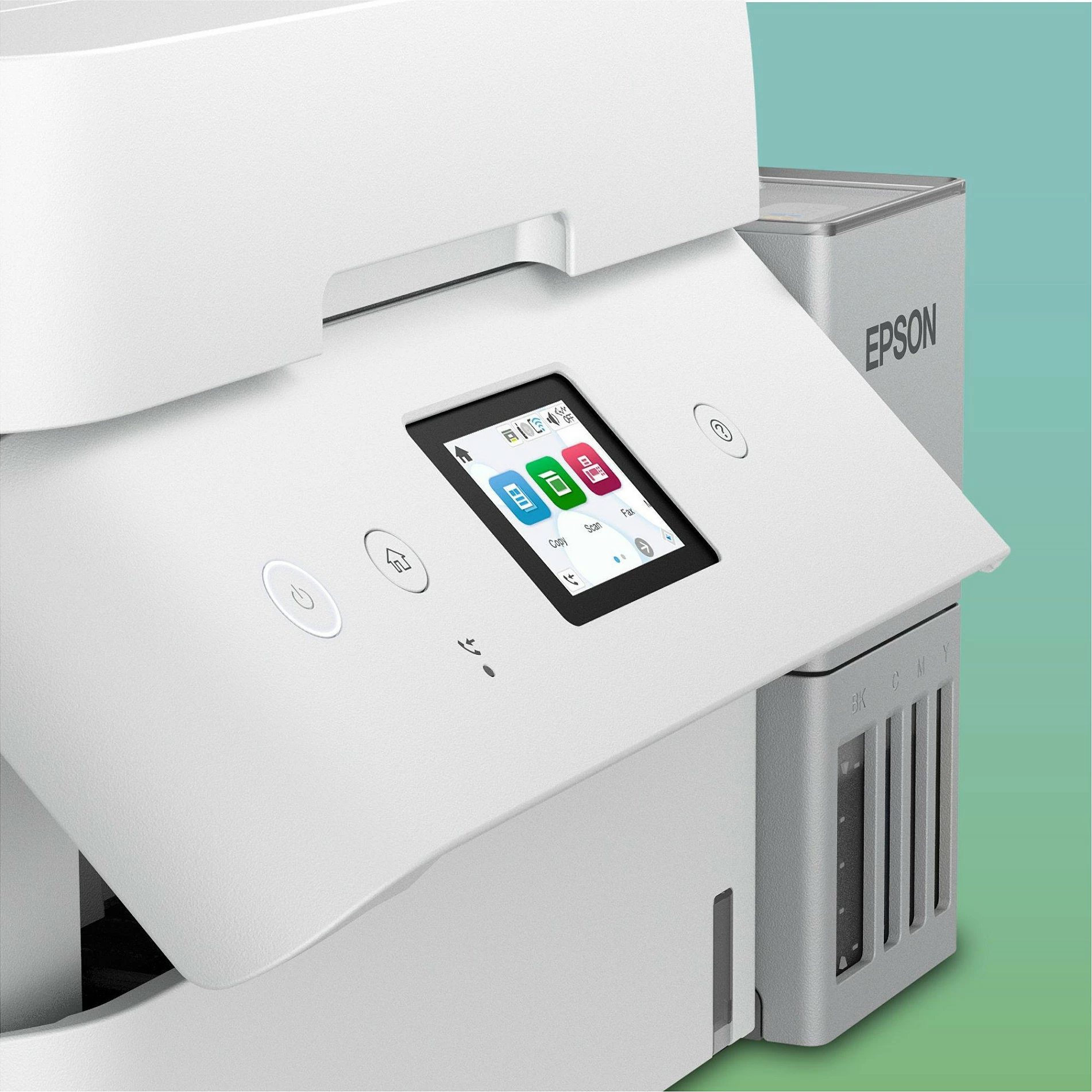 Printer multifunksional Epson EcoTank ET-4956, A4, Inkjet, ngjyra, Wi‑Fi/Ethernet, Duplex, i zi