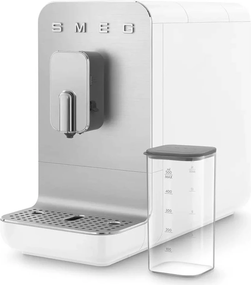 Makinë automatike espresso Smeg BCC13WHMEU 1.4L 19 bar, e bardhë matte