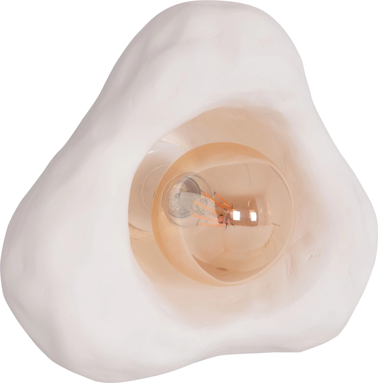 Aplik muri LUXON, çimento fibrash, e bardhë, FH4701.02S, 28x15x25cm