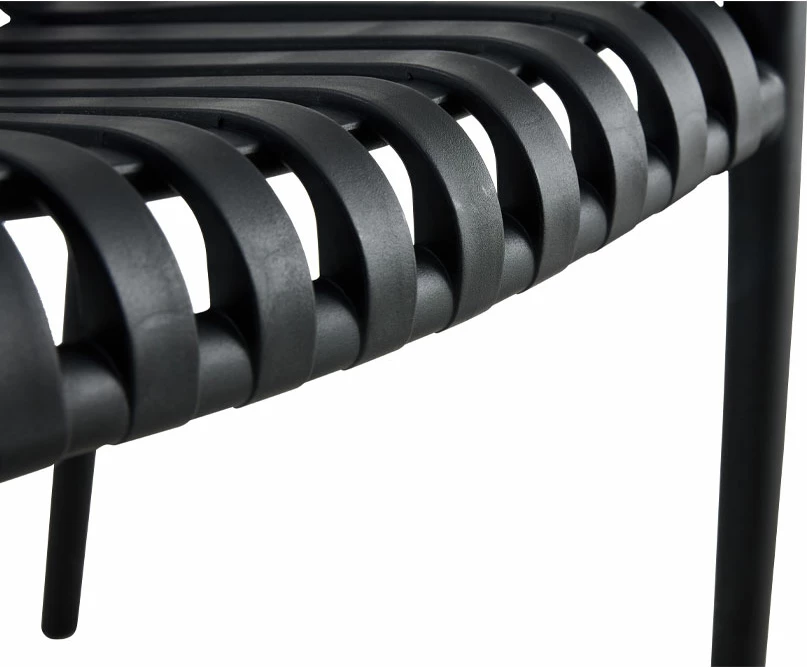 Karrige Sticky, e zezë, 55x61x81 cm