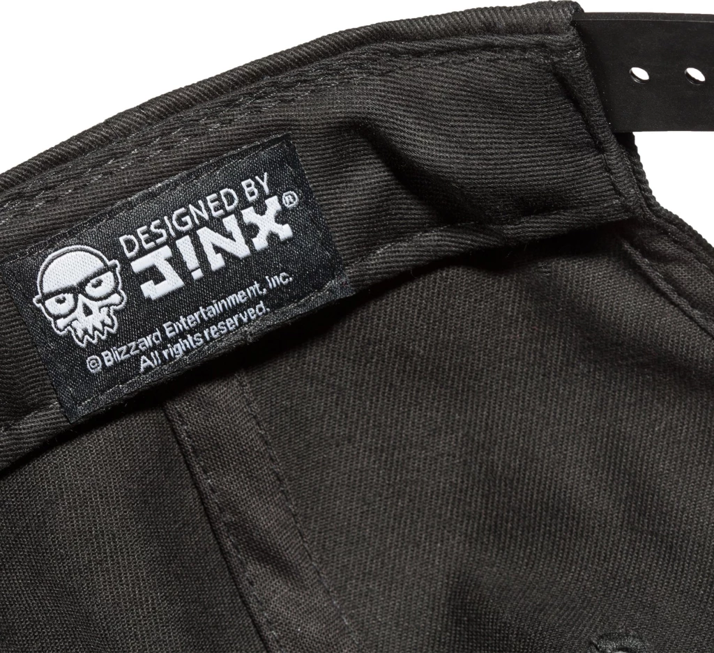 Kapelë snapback Jinx Overwatch Frenetic, 100% pambuk, madhësi standarde, e zezë