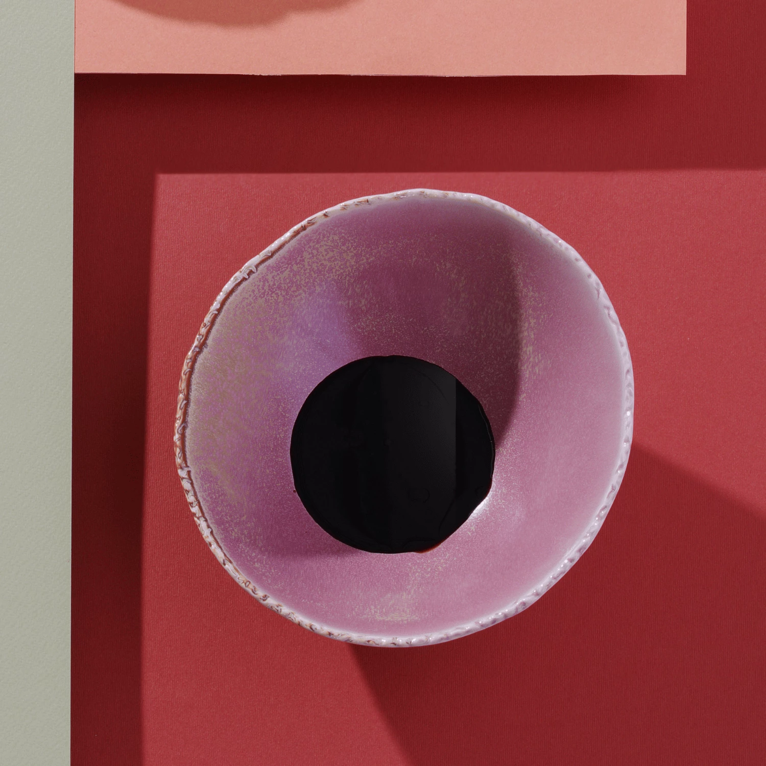 Tas buffet Fine Dine Rosa Ø250 mm 1 L, rozë, set 3 copë