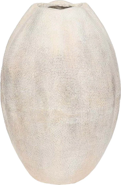 Vazo Thetis, 28x28x43cm, MgO, bezhë-gri