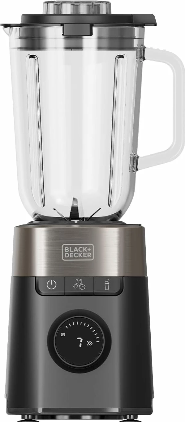 Blender stacionar Black&Decker BXJB1201E 1200W 2.2L 8 shpejtësi i zi