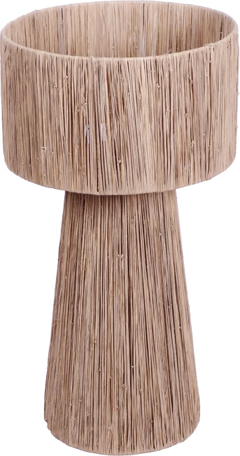 Llambë tavoline Chenz Inart sisal, ngjyrë natyrale, D35x65cm