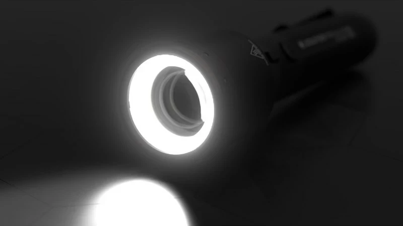 Dritë dore Ledlenser P9R Core LEP, e zezë
