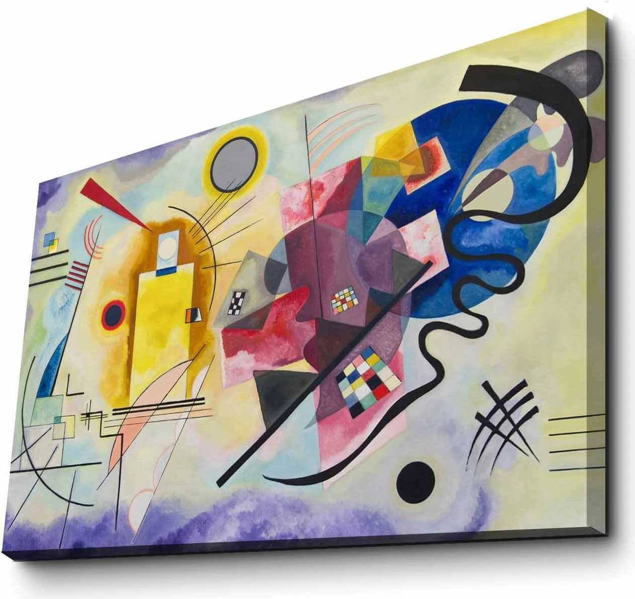 Pikturë dekorative në kanavacë, Wallity FAMOUSART-117, shumëngjyrëshe, 45x70cm