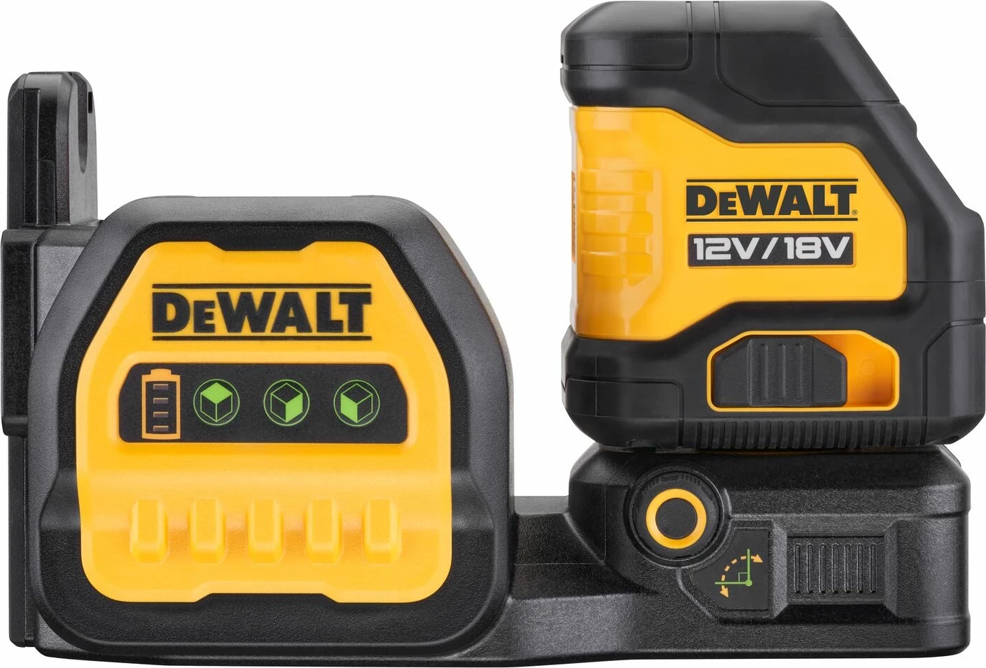 Laser kryq nivelues DeWalt DCE088NG18 18V XR green, pa bateri, me TSTAK + mbajtëse muri