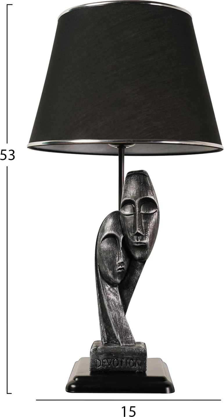 Llampë tavoline, ngjyrë argjendi, FH7478.02, 15x53 cm