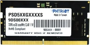 RAM memorie Patriot Memory, 32 GB, 4800 MHz