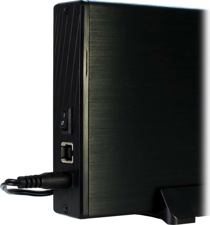 Kasë e jashtme Inter-Tech Veloce GD-35612, 3.5", USB 3.2, e zezë