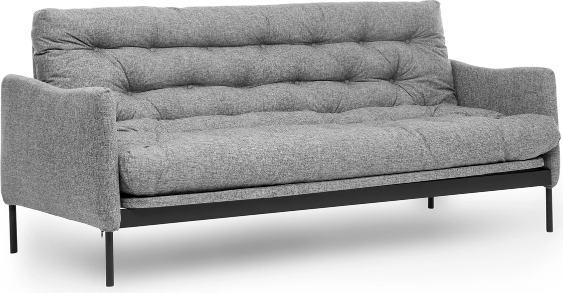 Divan-krevat me 3 vende, Atelier del Sofa, ngjyrë gri e çelët