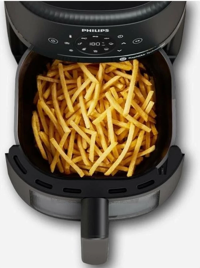Fryer ajri Philips Ovi 2000 NA220/00, 4.2L, e zezë