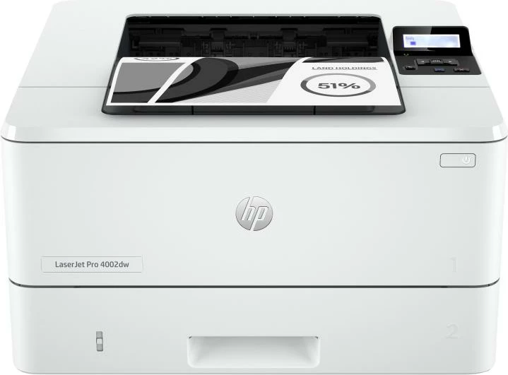 Printer HP LaserJet Pro 4002dw (2Z606F#B19), A4, laser, 38 ppm, 1200 dpi, duplex, Wi‑Fi