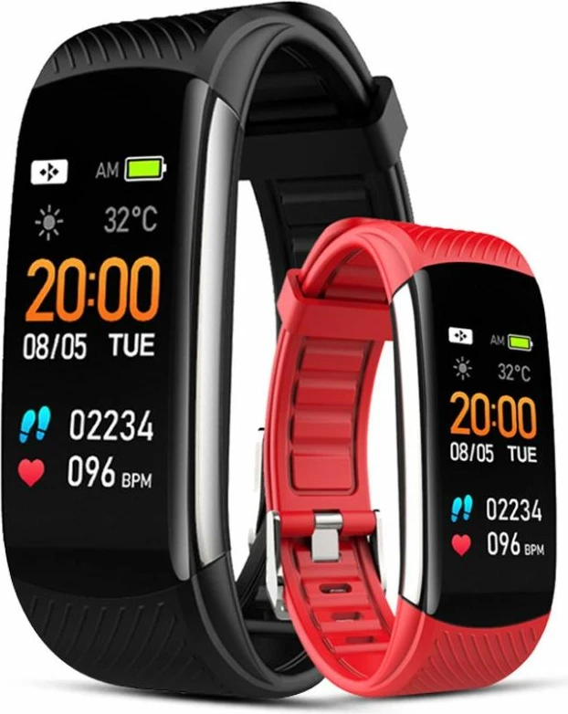 Smartwatch Giewont, zi e kuqe