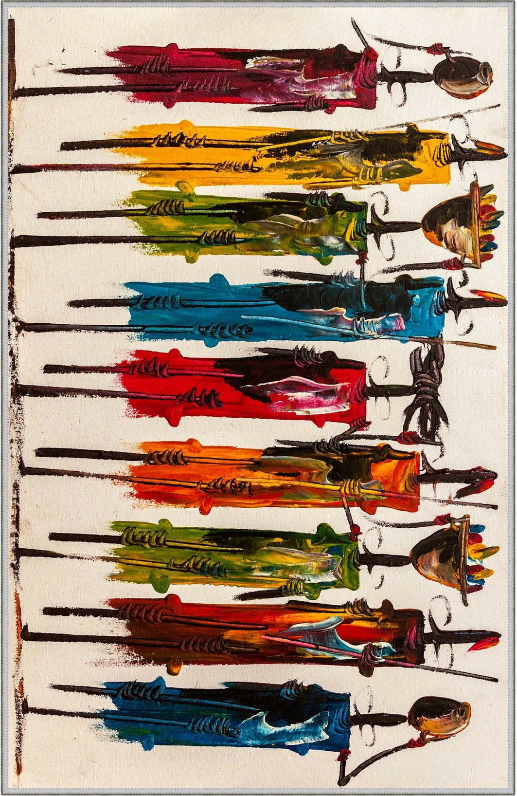Qilim korridori, shumëngjyrësh, Conceptum Hypnose, Hmnt47, 80x200cm