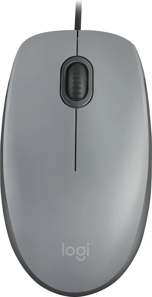 Maus Logitech M110 Silent, Ambidextrous, Optical, USB Type-A, 1000 DPI, Graphit, Gri