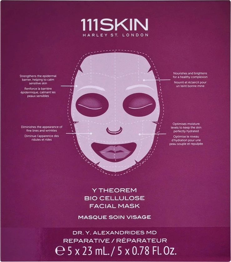 Maskë fytyre bio-celulozë 111Skin Bio Cellulose Facial Mask për femra 5x23ml