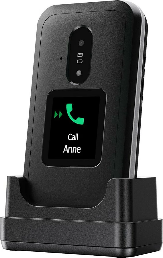 Celular Doro Leva E30 LTE, flip, 2.8", me dock, USB-C, i zi