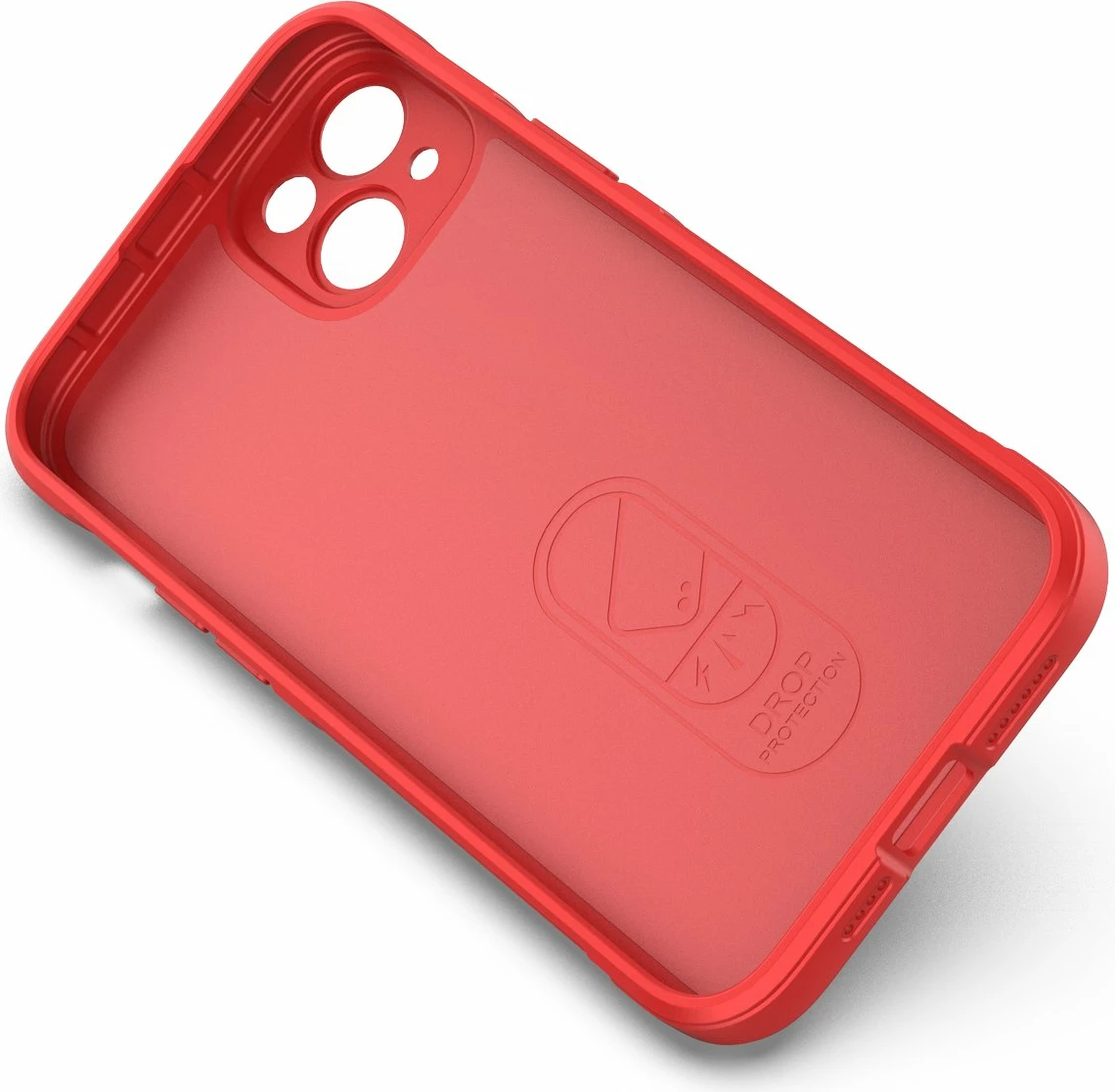 Mbështjellës Hurtel Magic Shield Case për iPhone 14 Plus, TPU, Kuq